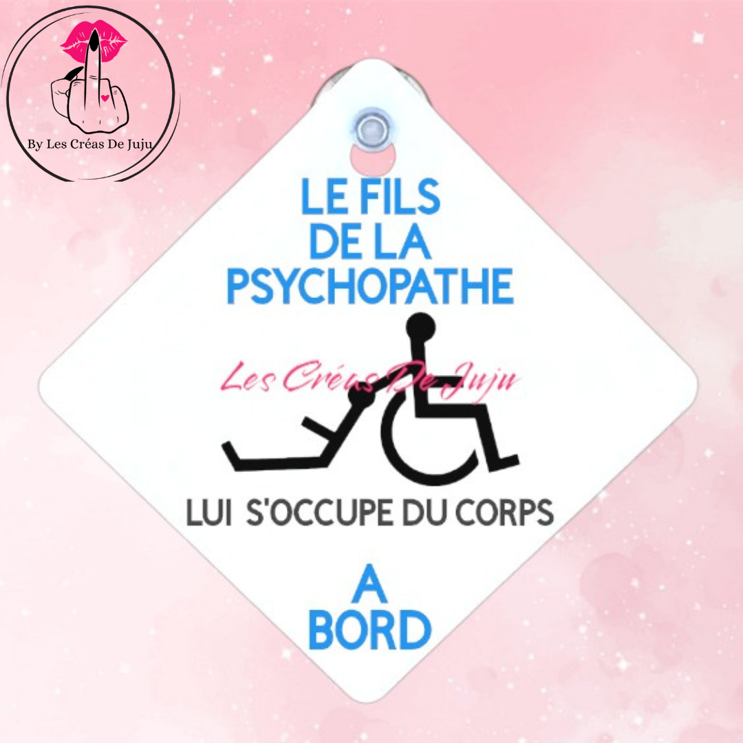 Plaque ventouse personnalise moi