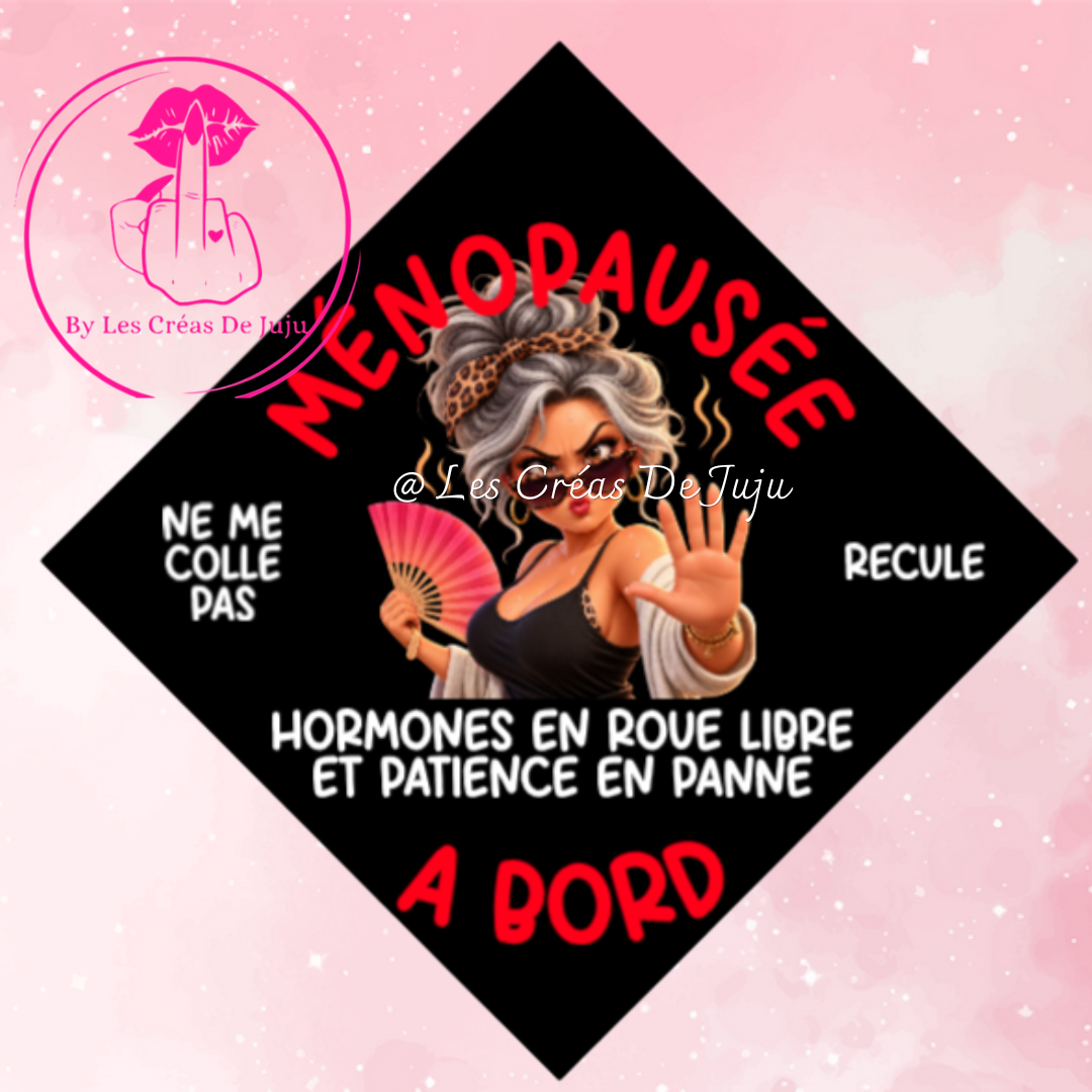Plaque ventouse ménopausée à bord 2 versions