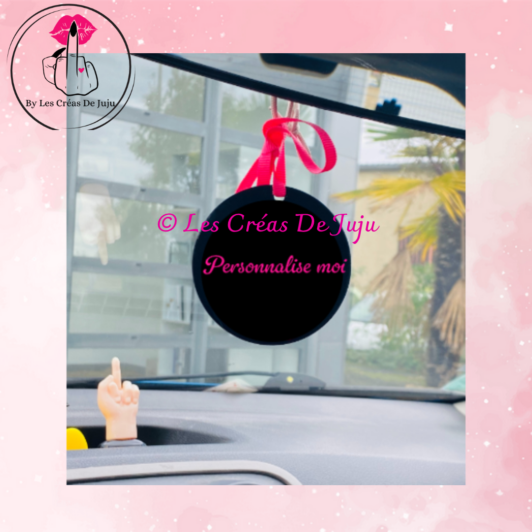 Suspension pour rétro ou en porte clef sociopathe