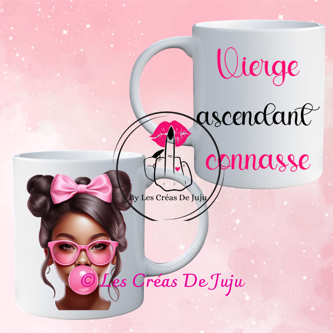 Mug connasse ascendant connasse personnalisable