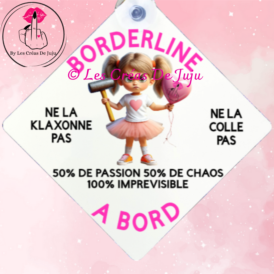 Plaque ventouse borderline à bord plusieurs versions