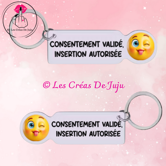 Jeton de caddie consentement validé insertion autorisé