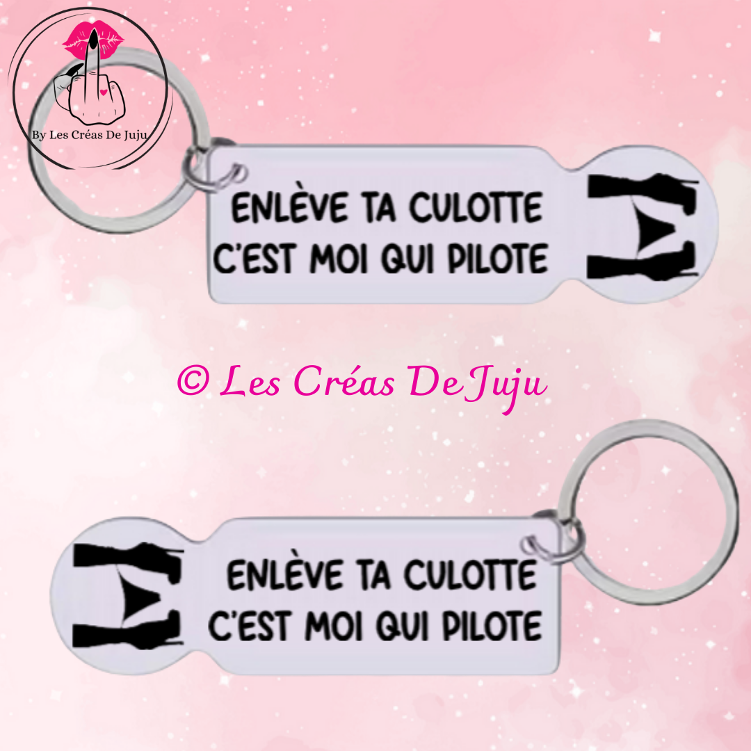 Jeton de caddie olé olé enlève ta culotte c'est moi qui pilote