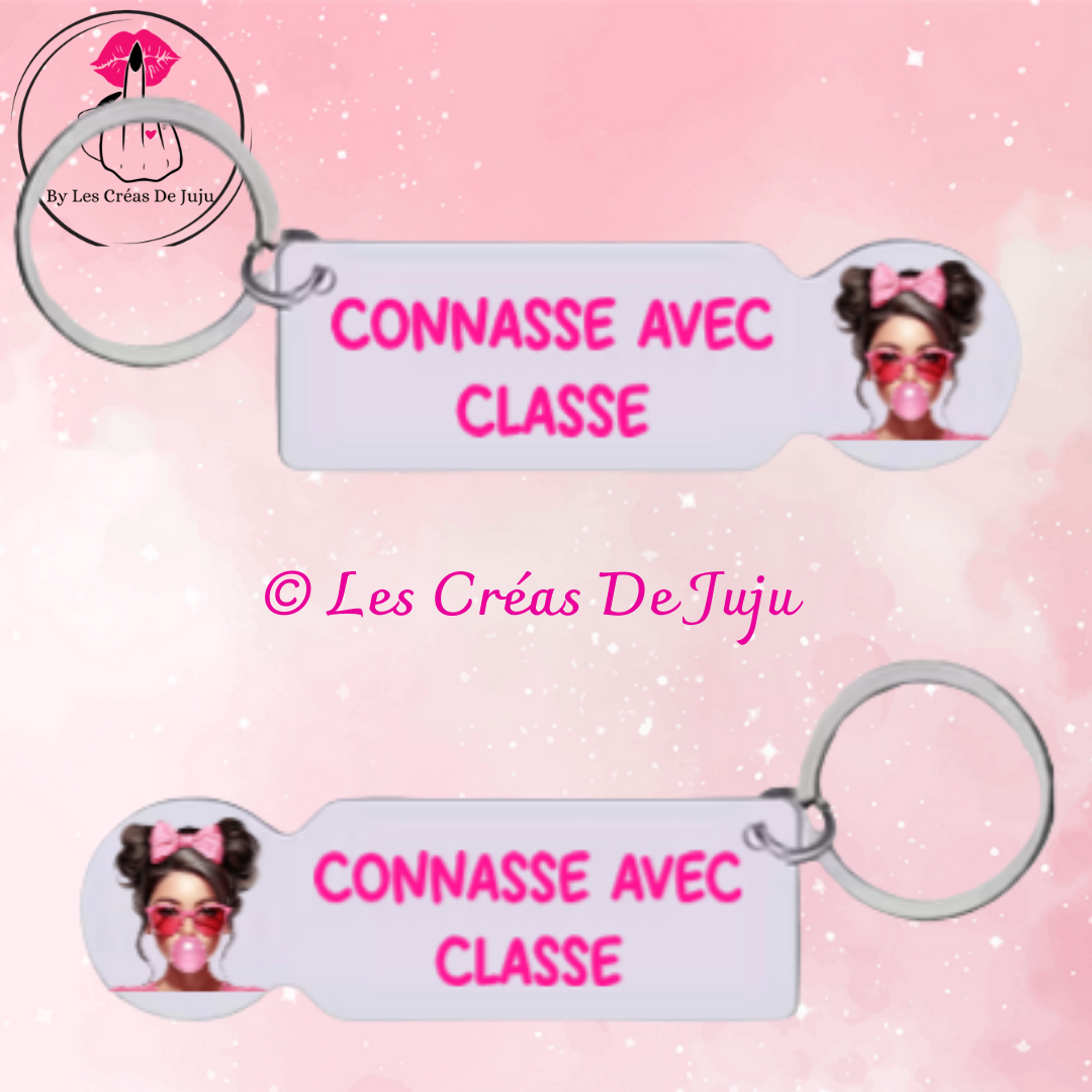 Jeton de caddie connasse avec classe