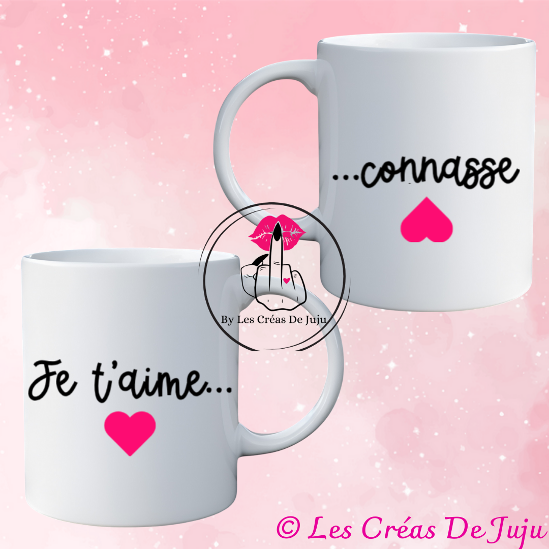 Mug mots doux plsieurs versions