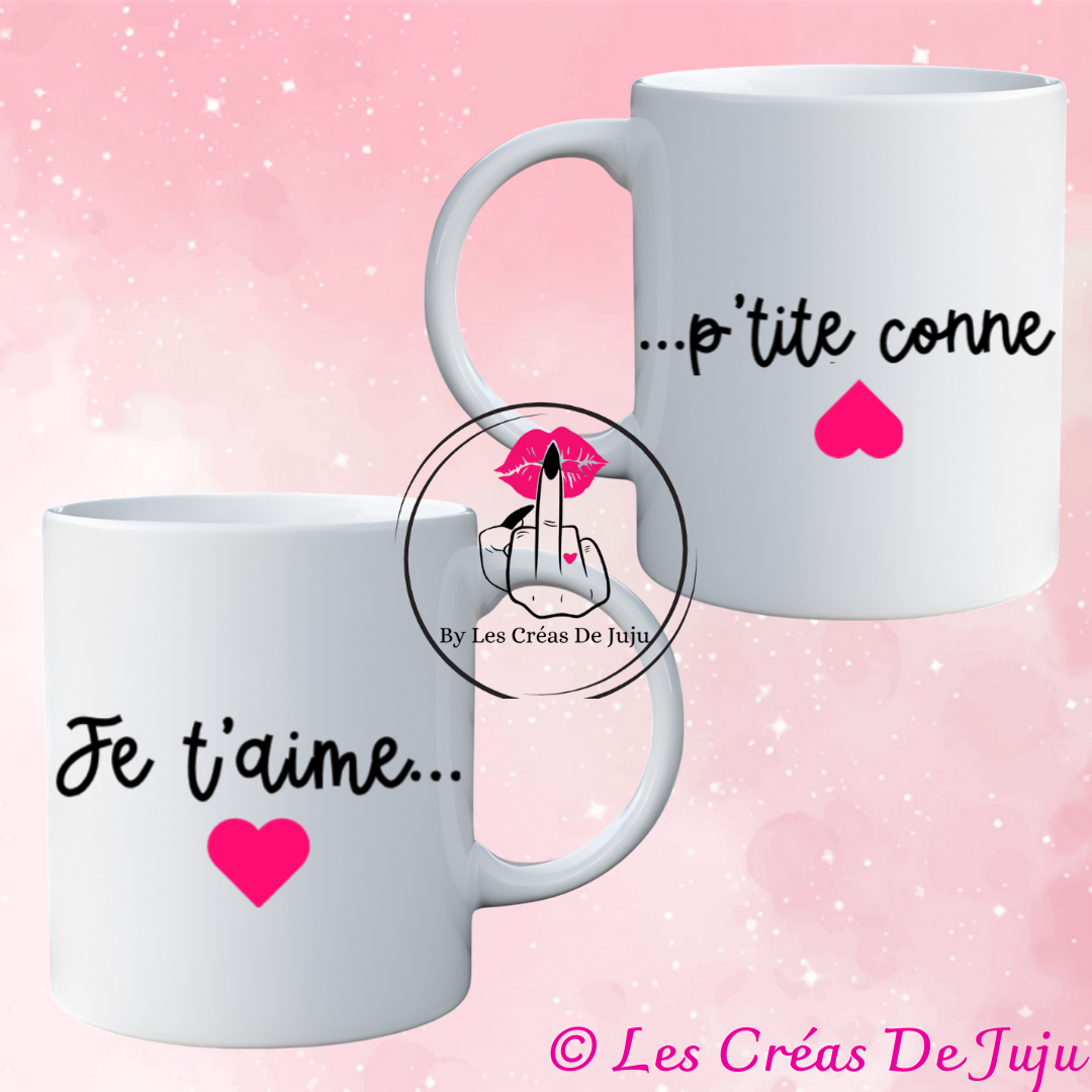 Mug mots doux plsieurs versions
