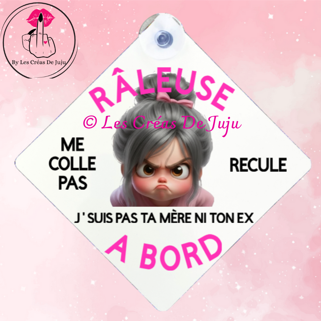 Plaque ventouse râleuse à bord plusieurs versions