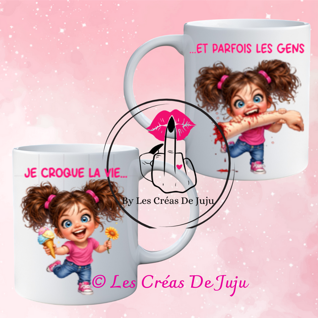 Mug lunatique je croque la vie .... et parfois les gens plusieurs versions