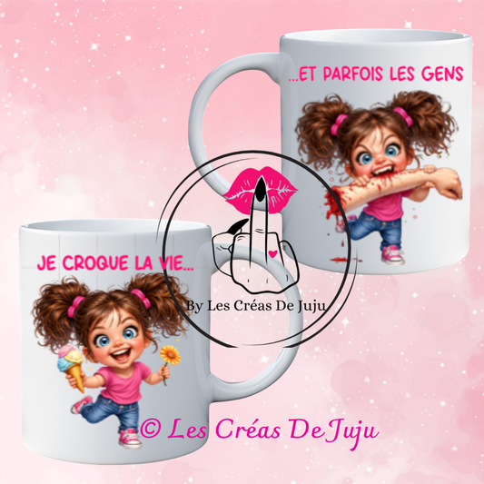 Mug lunatique je croque la vie .... et parfois les gens plusieurs versions