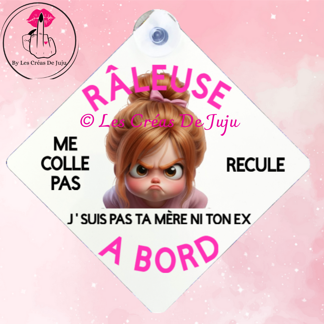 Plaque ventouse râleuse à bord plusieurs versions
