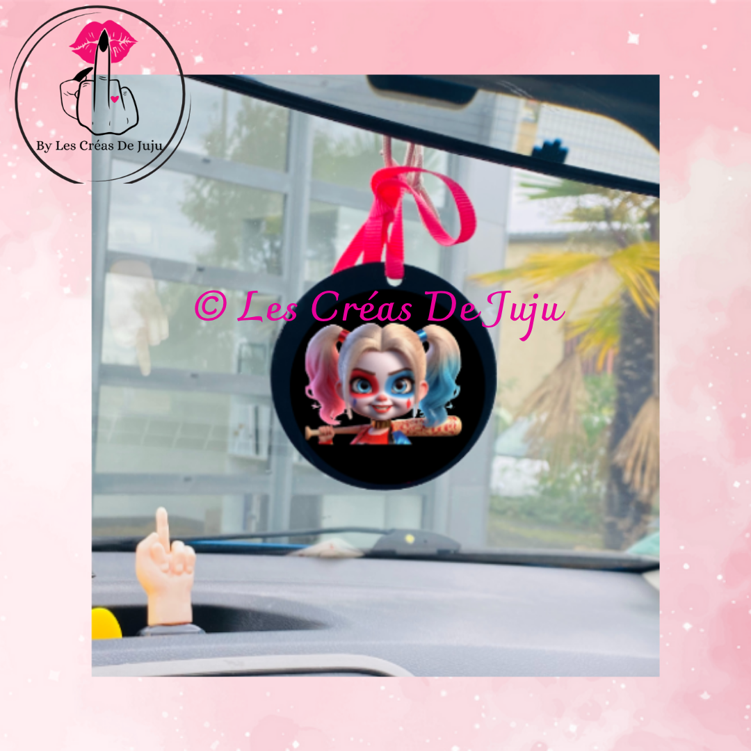 Suspension pour rétro ou en porte clef bipolaire