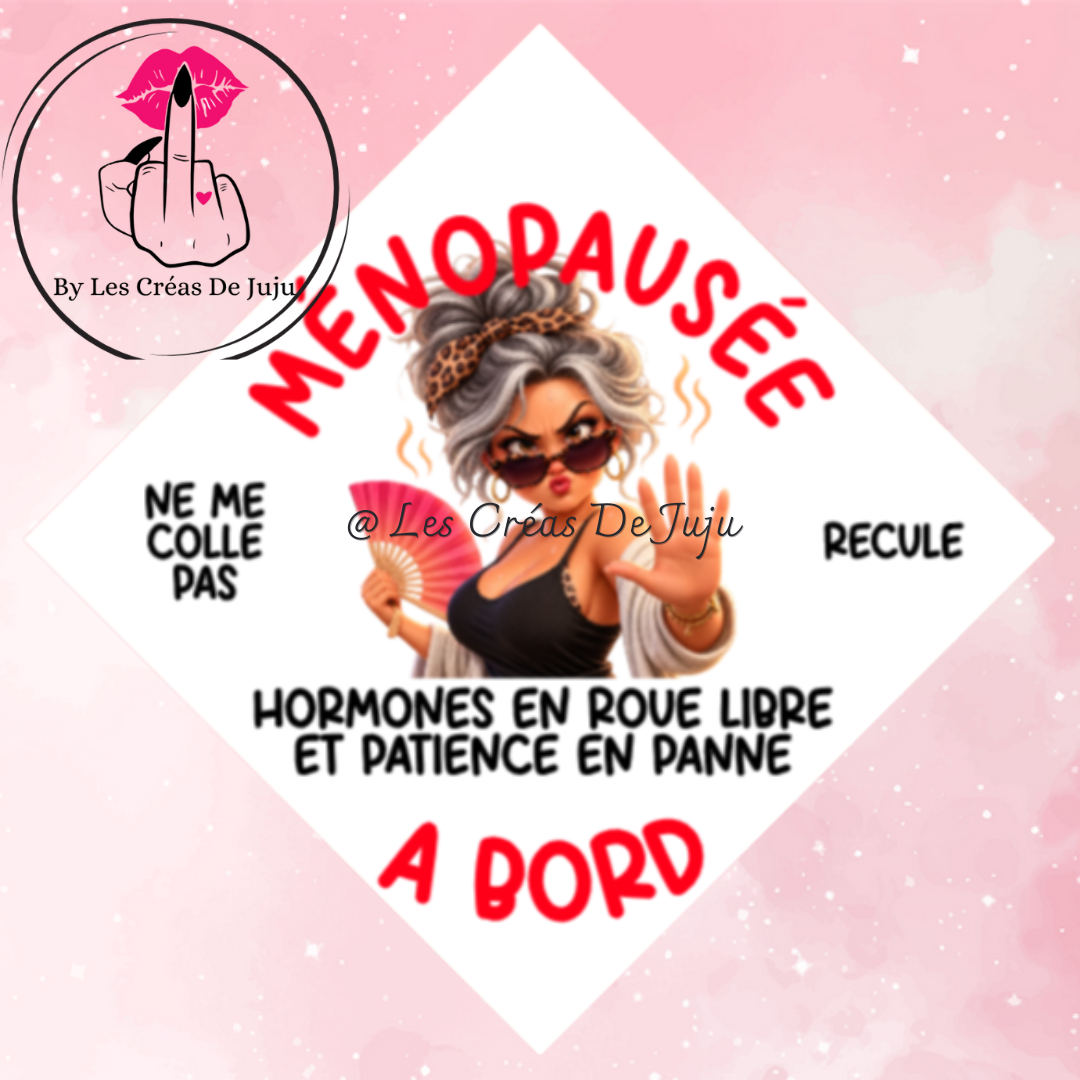 Plaque ventouse ménopausée à bord 2 versions