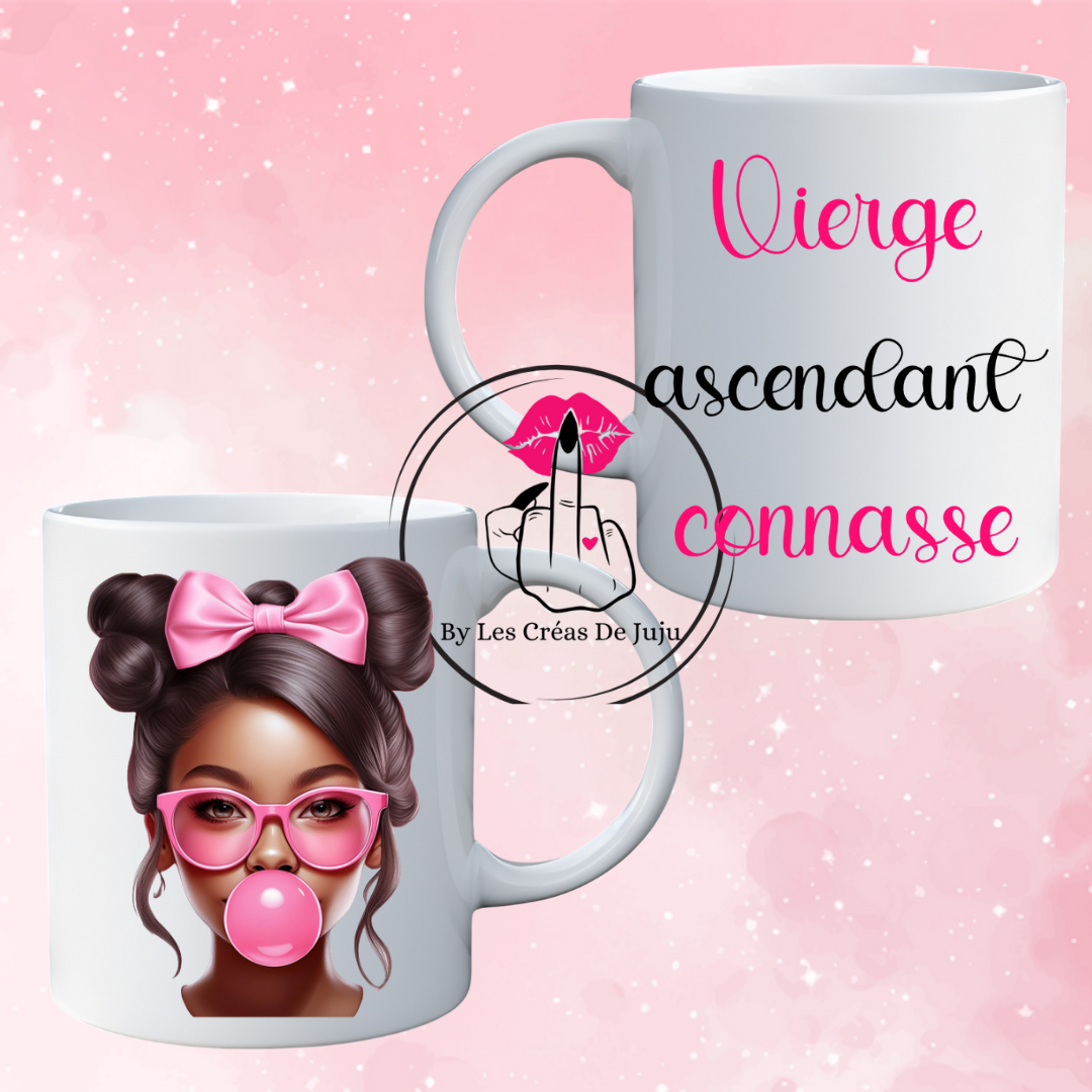Mug connasse ascendant connasse personnalisable