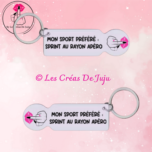 Jeton de caddie mon sport préféré sprint au rayon apéro