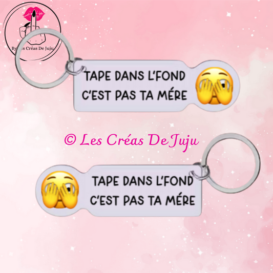 Jeton de caddie olé olé tape dans l'fond c'est pas ta mère