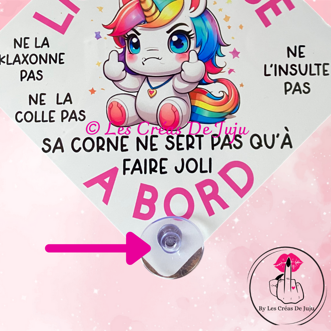 Plaque ventouse psychopathe à bord pour homme