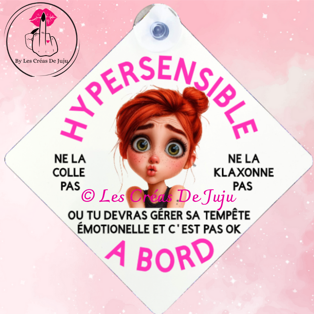 Plaque ventouse hypersensible à bord brune, blonde ou rousse