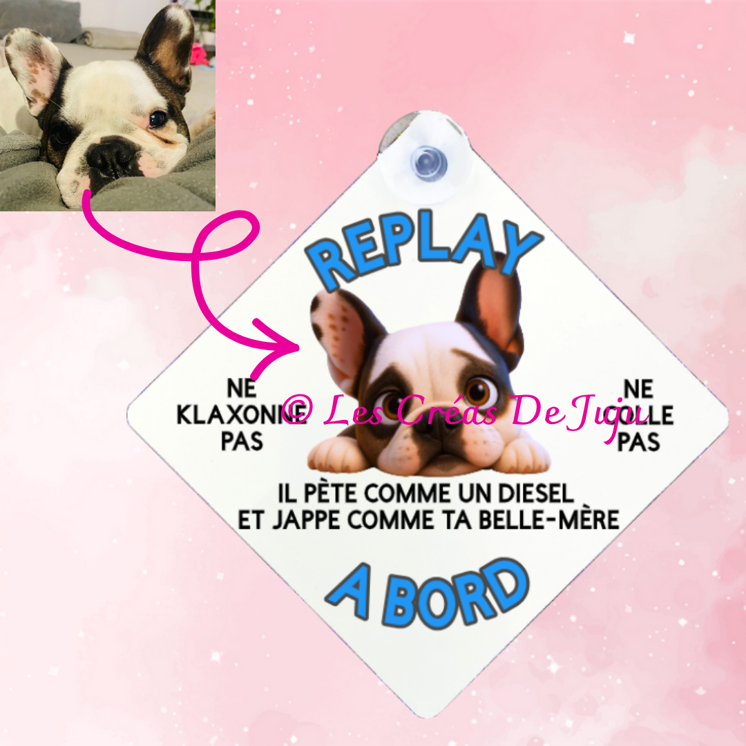 Plaque ventouse personnalise moi