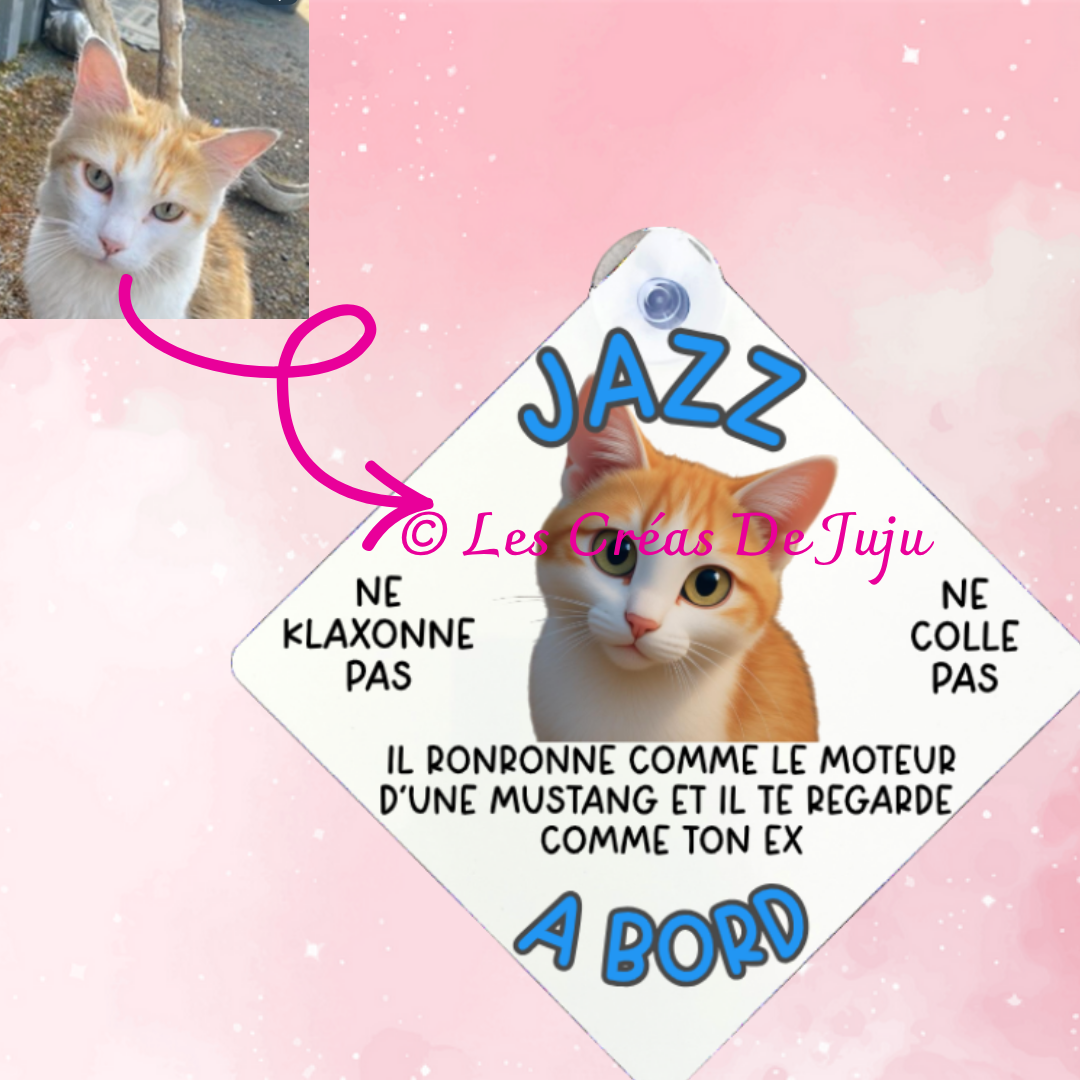 Plaque ventouse personnalise moi