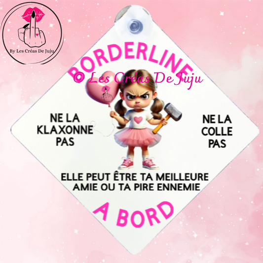 Plaque ventouse borderline à bord plusieurs versions