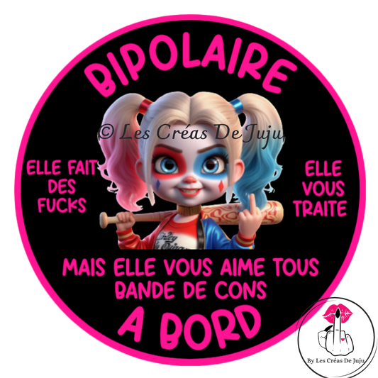 Macaron aimanté bipolaire à bord plusieurs versions