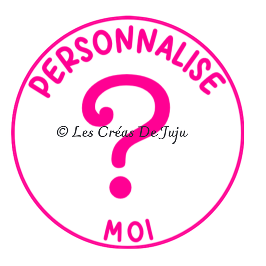 Magnet ou sticker personnalisé 18 cm - création 100% sur mesure - Les Créas de Juju