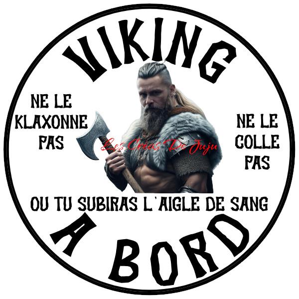 Macaron viking homme à bord